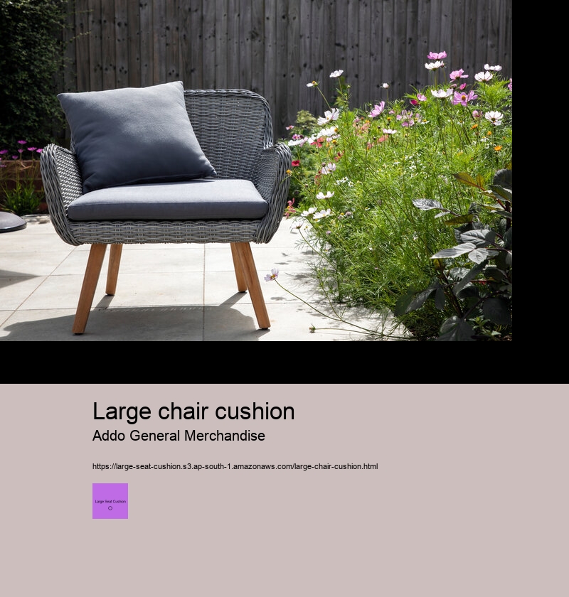 large chair cushion